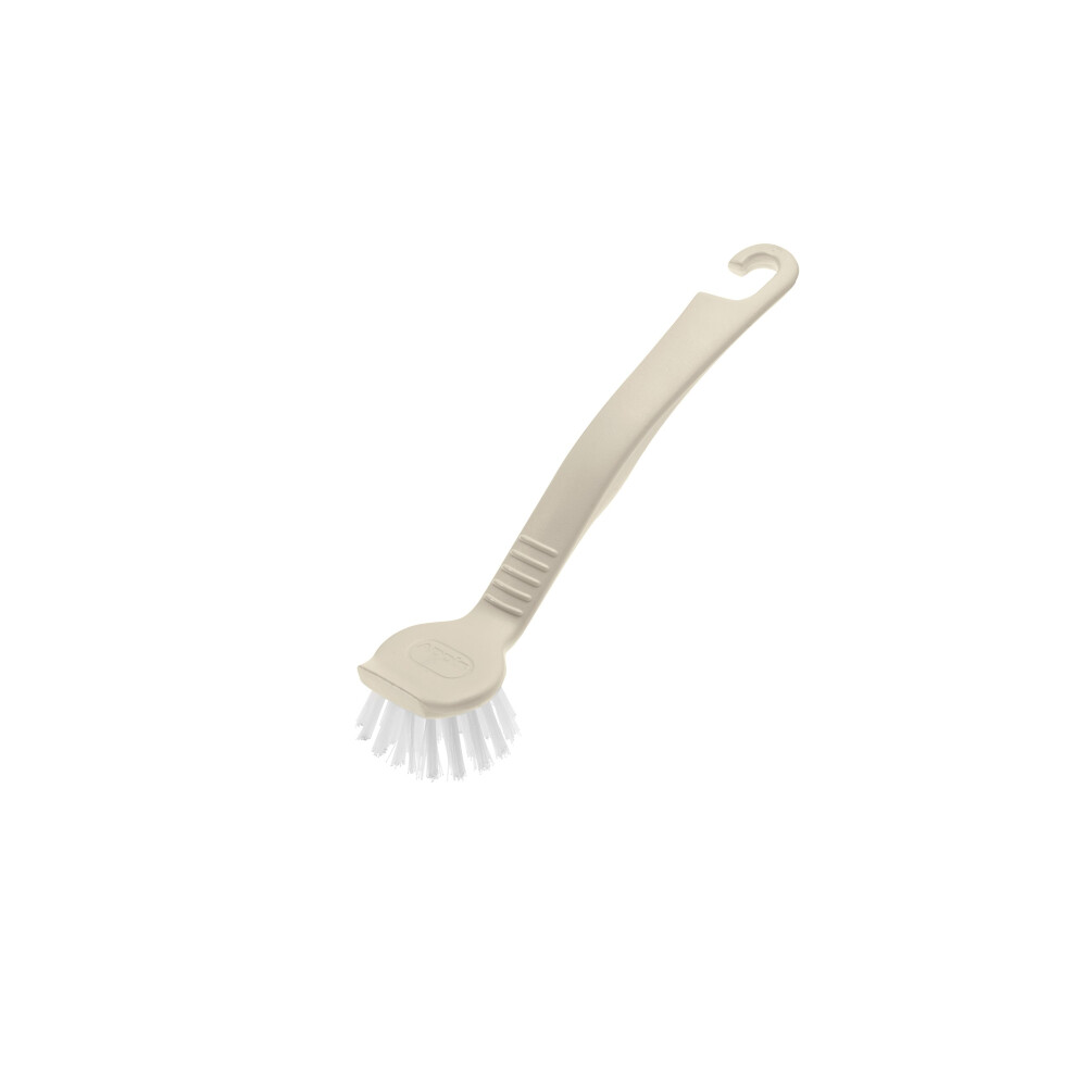 Addis Round Pot Dish Brush, Linen, 510289, 5 X 4 X 21 Cm