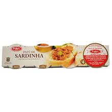 Fides Sardine Pate 4X 22g Capsule | Portuguese Fish Pate Spread | Wild Sardines