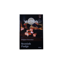 Mrs Tilly's Belgian Chocolate Scottish Fudge, 150g
