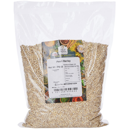 Old India Pearl Barley 2kg