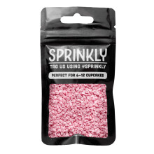 SPRINKLY - Glimmer Hearts - Pink (Mini) - 25g