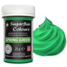 Sugarflair Pastel Spring Green Food Colouring Paste 25g - Concentrated Paste Food Dye for Cake Decorating, Fondant, Buttercream, Cake Batter and More