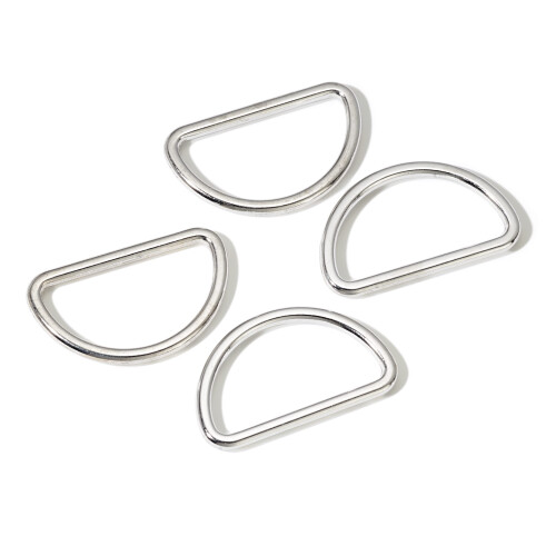 Prym Prym PRYM_555230-1 30 mm D Rings, Silver 1