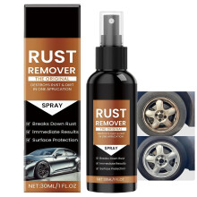 Rust Remover Spray for Cars & Metal, Fast-Acting Rust Converter with Corrosion Protection, Metal Cleaner Spray, 1PCS