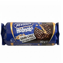 McVitie's Hobnobs Dark Chocolate Biscuits, 262 g (Pack of 1)