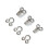 Prym PRYM_263844-1 Hooks and Eyes Brass 1 Silver col 2