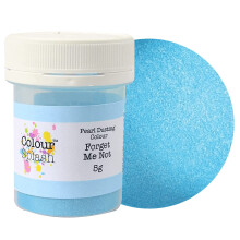 COLOUR SPLASH Pearl Food Colouring Dusts, Lustre Dust For A Pearlescent Finish to Cake Surfaces Or Decorations, Create A Rainbow Cake Kit With An
