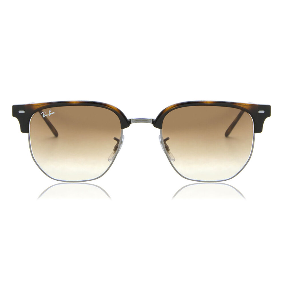 Ray-Ban Sunglasses New Clubmaster - Gunmetal Frame Brown Lenses 51-20, RB4416 - Image 6