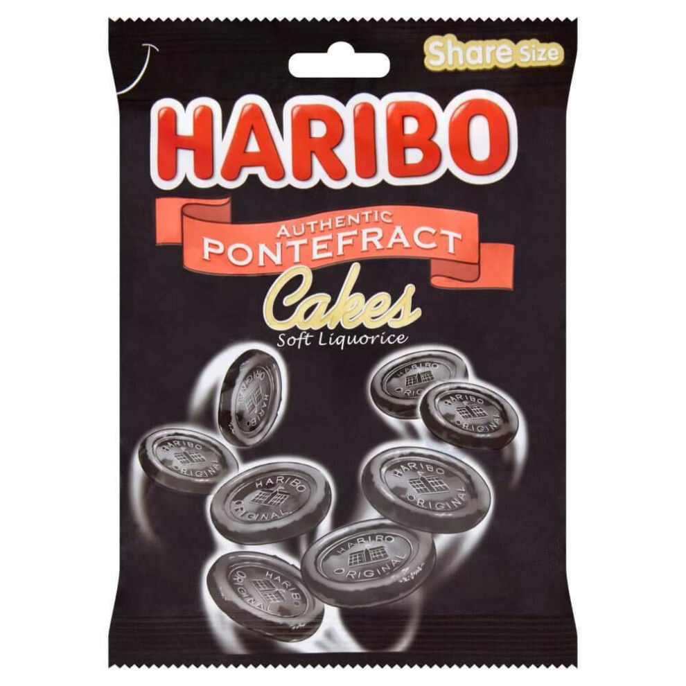 Haribo Pontefract Cakes, 140G