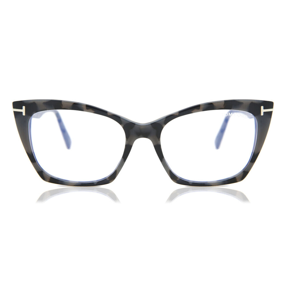 Tom Ford Ft5709-B 056 Blue-Light Block Women New Eyeglasses
