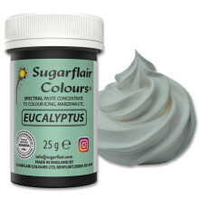 Sugarflair Spectral Eucalyptus Food Colouring Paste 25g - Concentrated Paste Food Dye for Cake Decorating, Fondant, Buttercream, Cake Batter and More