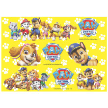 Dekora, Paw Patrol Edible Ribbon, Official Nickelodeon Cake Band Decoration, Easy to Use, Perfect for Kids? Birthday Cakes & Themed Parties, 21x5 CM