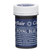 Sugarflair Spectral Paste, Royal Blue Food Colouring, Highly Concentrated for Use with Sugar Pastes, Buttercream, Royal Icing or Cake Mix, Vibrant