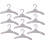 Grendle Plastic 18cm Doll Clothes hangers (9 Pack) 1