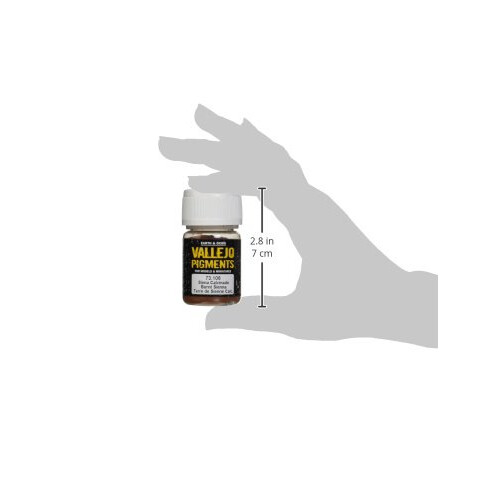 Vallejo 30 ml Pigments - Burnt Sienna, Brown 2