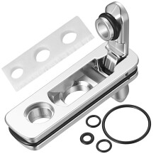 Metal Gasket Seal Compatible with Zippo Lighter Accessories Parts, Lighter Repair Kit with Cotton Pad and Flint Slot, Anti-Evaporation Fuel Leak