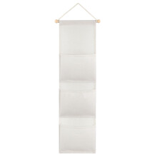 RUNROLE Fish Extender for Disney Cruise Line - 21cm Width, 3 Pockets, Blank White for Easy Customization, DCL Cabin Door Fitted