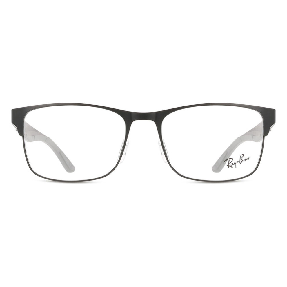 Ray-Ban Unisex Black Rectangle Metal Eyeglasses Online - Full Rim - Rb7550 - Image 3