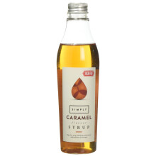 Simply Sugar Free Caramel Syrup, Low Calorie, Vegan & Nut Free Flavoured Syrup for Coffee, Cocktails & Baking (250ml)