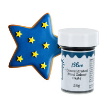 Colour Splash Concentrated Food Colouring Paste | Blue | Vibrant Edible Colour For Baking, Colours Fondant, Buttercream, Cake Mix - 25g