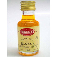 Banana Food Flavouring Essence Preema 28ml Bottle