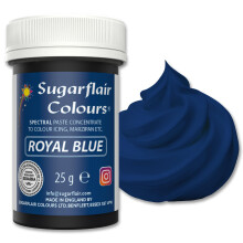 Sugarflair Spectral Royal Blue Food Colouring Paste 25g - Concentrated Paste Food Dye for Cake Decorating, Fondant, Buttercream, Cake Batter and More