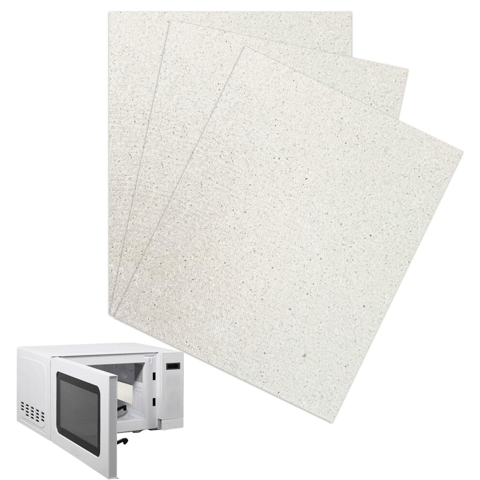 Eophmi Microwave Waveguide Cover Mica Plates Sheets, 3 Pcs Mica Sheet, Microwave Oven Mica Plate Sheet, Microwave Mica Plate, Microwave Waveguide Cover