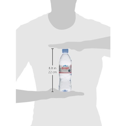 Evian Still Natural Mineral Water, 500ml 2