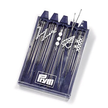 Prym Embroidery and HT Pearl Sewing/Beading Needles, Pack of 25