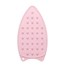 sourcing map Silicone Iron Rest Pad, Multipurpose Iron Hot Resistant Mat Iron Rest Plate for Ironing Board Hot Heat Resistant Steam Compact Mat, Pale