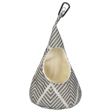 GRVICH Conical Peg Bag for Storage, Hanging Peg Bag, Storage Peg Holder Sliding on Clothesline, or Washing Line, Convenient Cotton Laundry Storage
