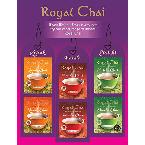 Royal Chai Ginger Instant Indian Tea Unsweetened 2