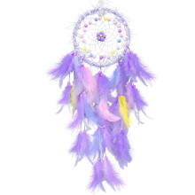 Dream Catcher for Girls, Dream Catcher, Dreamcatcher, Dream Catchers, Featrher Flowers Wall Hanging Decoration Nursery Blessing Birthday Gift for