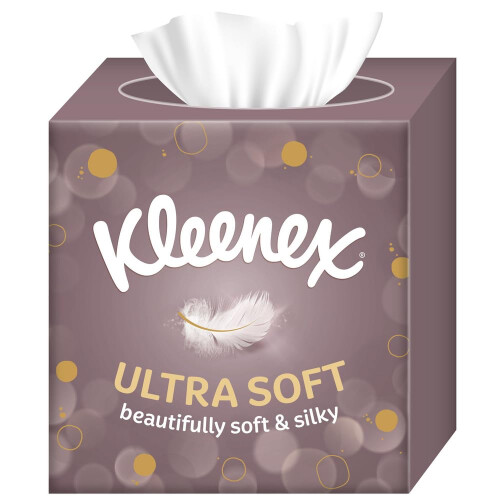 Kleenex Kleenex Ultra Soft Facial Tissues, Single Cube Box 1