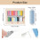 20 Color Polyester Sewing Threads, Durable Sewing Thread Set, Suitable for Household Handmade DIY(90m/100yds Each Roll) 2