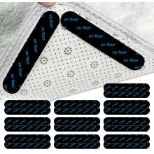 Pack Of 20 Rug Gripper | Reusable & Anti-Slip Rug Grippers For Laminate Floor and Wooden Floors, Multi-Purpose Washable Carpet Tape & Grippers For All