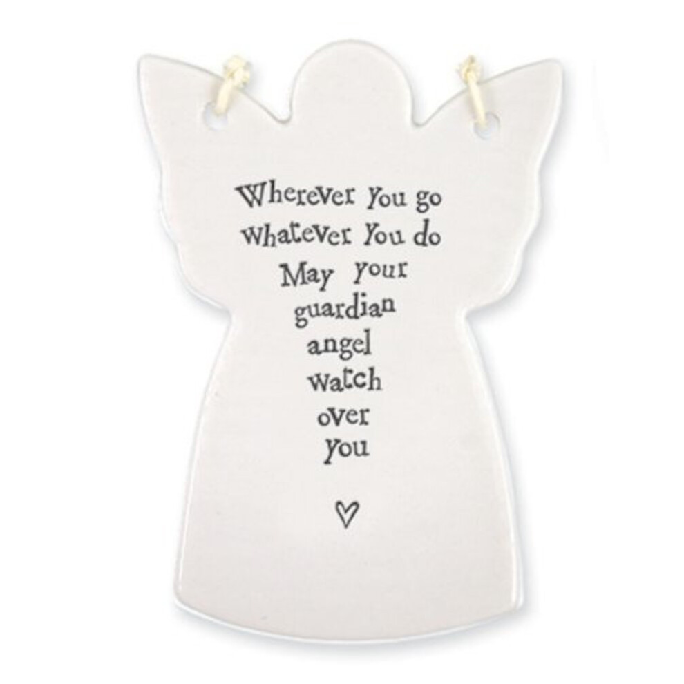 East Of India Porcelain Angel - Wherever You Go