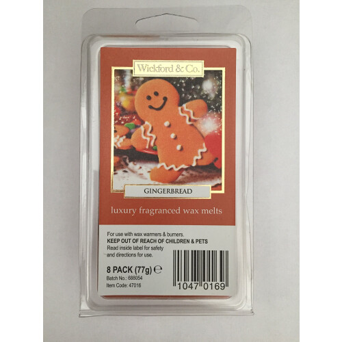 Wickford Luxury Fragranced Wax Melts (Gingerbread)
