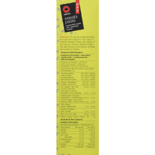 Wasabi Paste 43 G (OBENTO,Pack of 2) 1