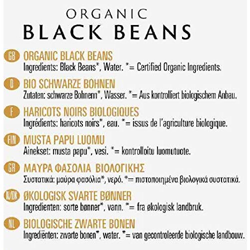 Biona Organic Black Beans 400g 2