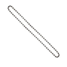 First blinds Roller Blind Chrome Beaded Pull Chain - Continuous Loop (Drop 75cm)