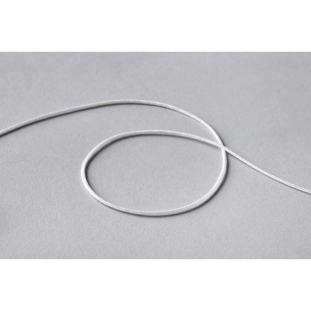 Everyhome White Venetian Blind Cord Strong 2Mm Silky Nylon String Curtain Window Diy (10 Metre)
