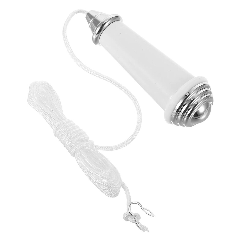 Xwydz Ceramic Bathroom Light Pull Cord, Light Pull Handle Pull Cord Handle, Bathroom Light Pull Light Pull Cord Handle With 100Cm Light Pull Cord Extension