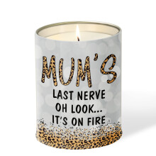 Mothers Day Gifts for Mom from Daughter Son - Funny Birthday Gifts for Her - Mom Lavender Candle 10 Oz