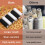 Easusy White Thread, 2 Pcs 200 Yards White Sewing Thread, All Purpose Thread for Sewing Machine, Hand Stitching, Embroidery 4