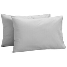 Toddler Pillowcase, 100% Cotton Pillowcase for Toddler Pillows - 2 Pack Baby Pillow Cover Cot Bed, Kids Travel Pillow Case 40 x 60cm, Envelope Closure