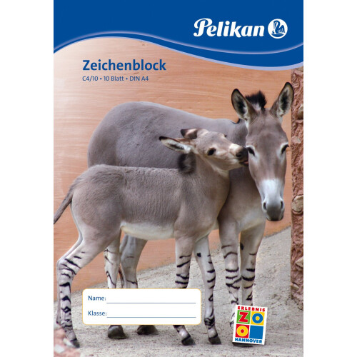 Pelikan Zeichenblock C4/10 A4 10 Sheets 1