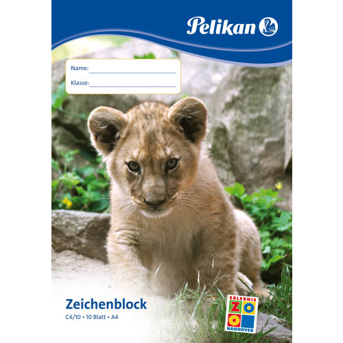 Pelikan Zeichenblock C4/10 A4 10 Sheets 2