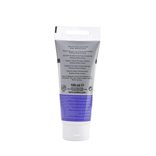 Pebeo 100 ml Studio Acrylics Mediums Gloss Gel, Transparent 524170 1