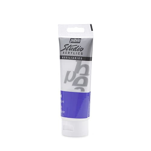 Pebeo 100 ml Studio Acrylics Mediums Gloss Gel, Transparent 524170 2